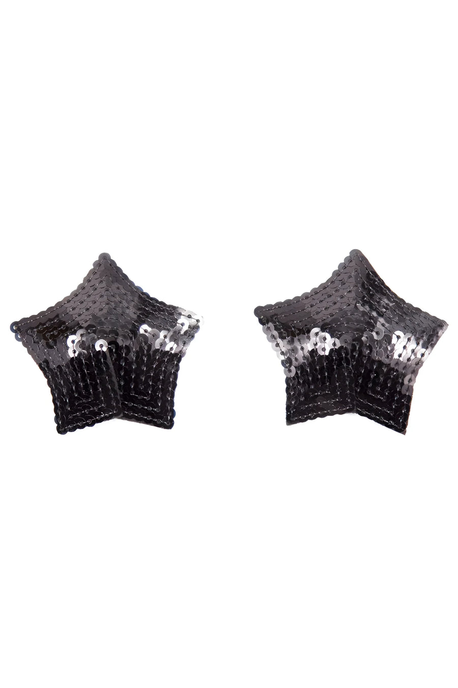 paire-de-cache-ttons-adhsifs-toile-paillete-sequin-noir | Voyage Sensuel