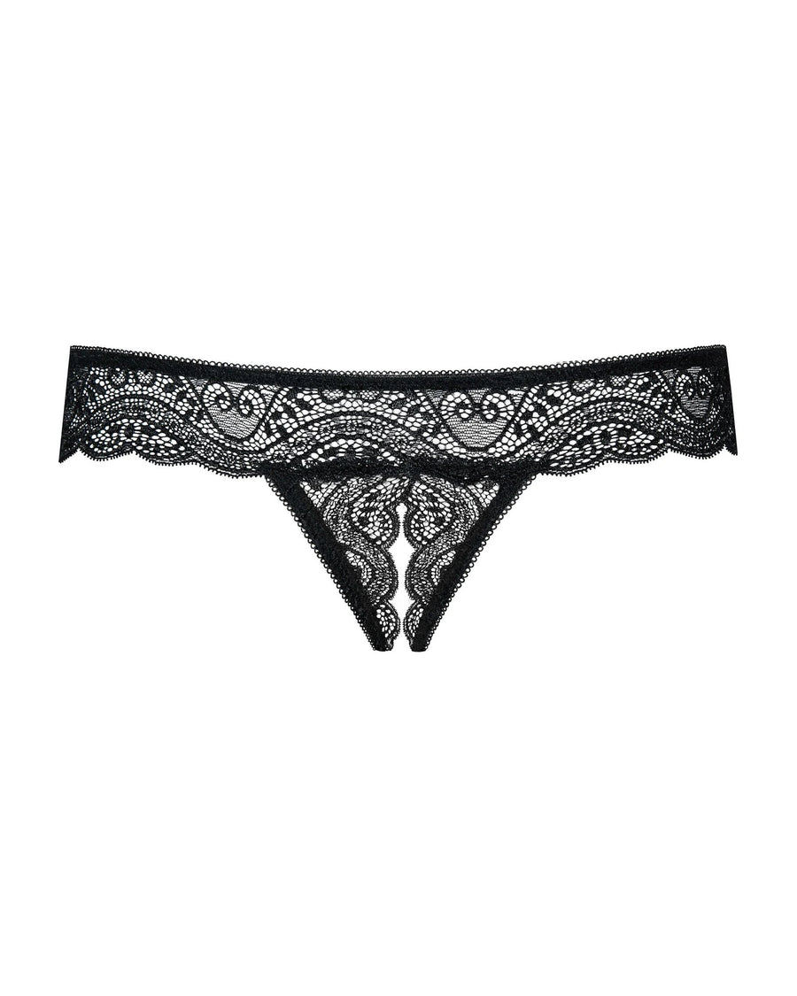 miamor-string-ouvert-noir | Voyage Sensuel