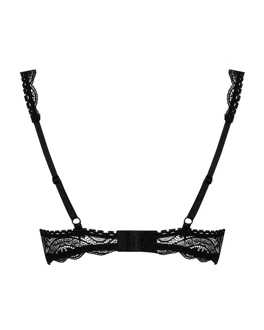 miamor-demi-soutien-gorge-noir | Voyage Sensuel