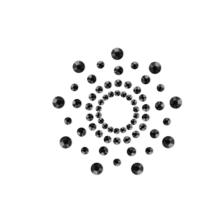 mimi-bijoux-de-seins-strass-noir | Voyage Sensuel
