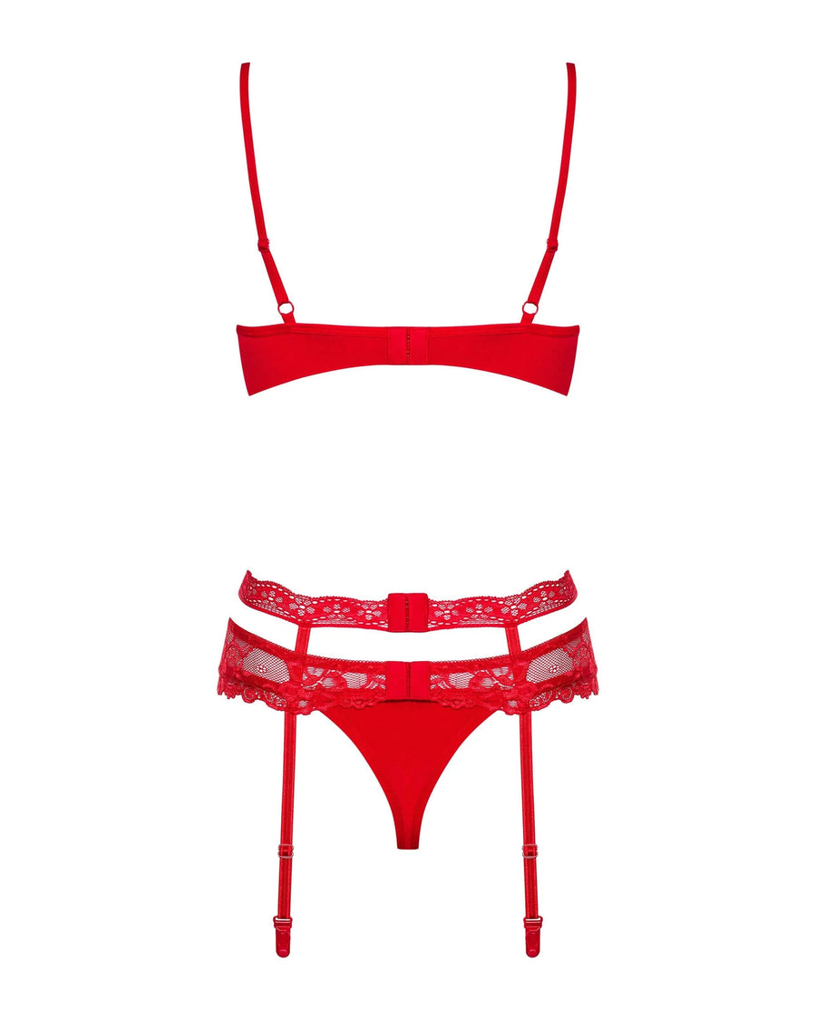 heartina-ensemble-3-pcs-rouge | Voyage Sensuel