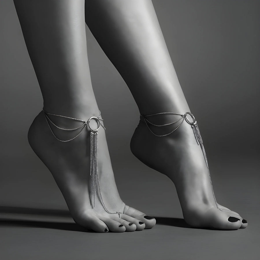 magnifique-chaine-de-pied-et-cheville-or | Voyage Sensuel