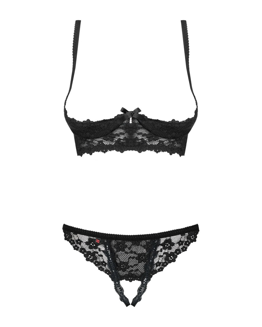 letica-ensemble-ouvert-2-pcs-noir | Voyage Sensuel