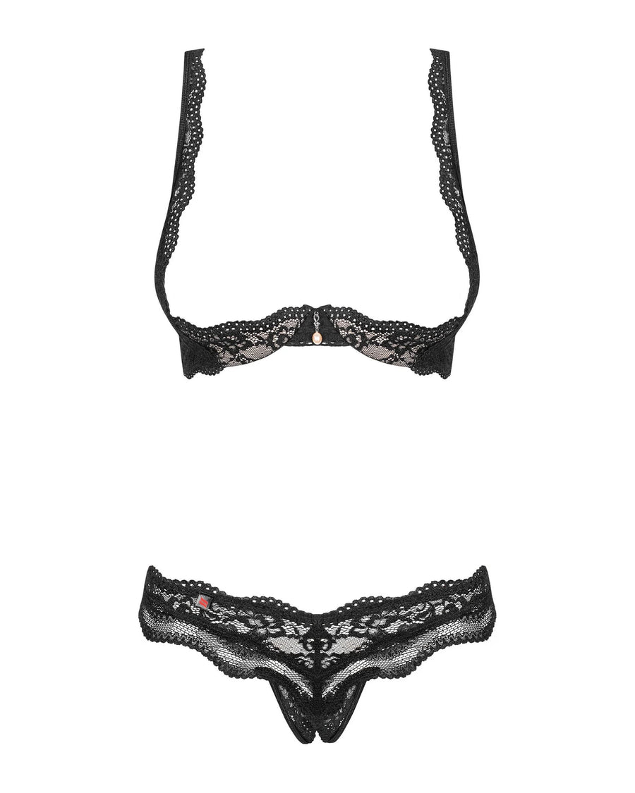 luvae-ensemble-ouvert-2-pcs-noir | Voyage Sensuel