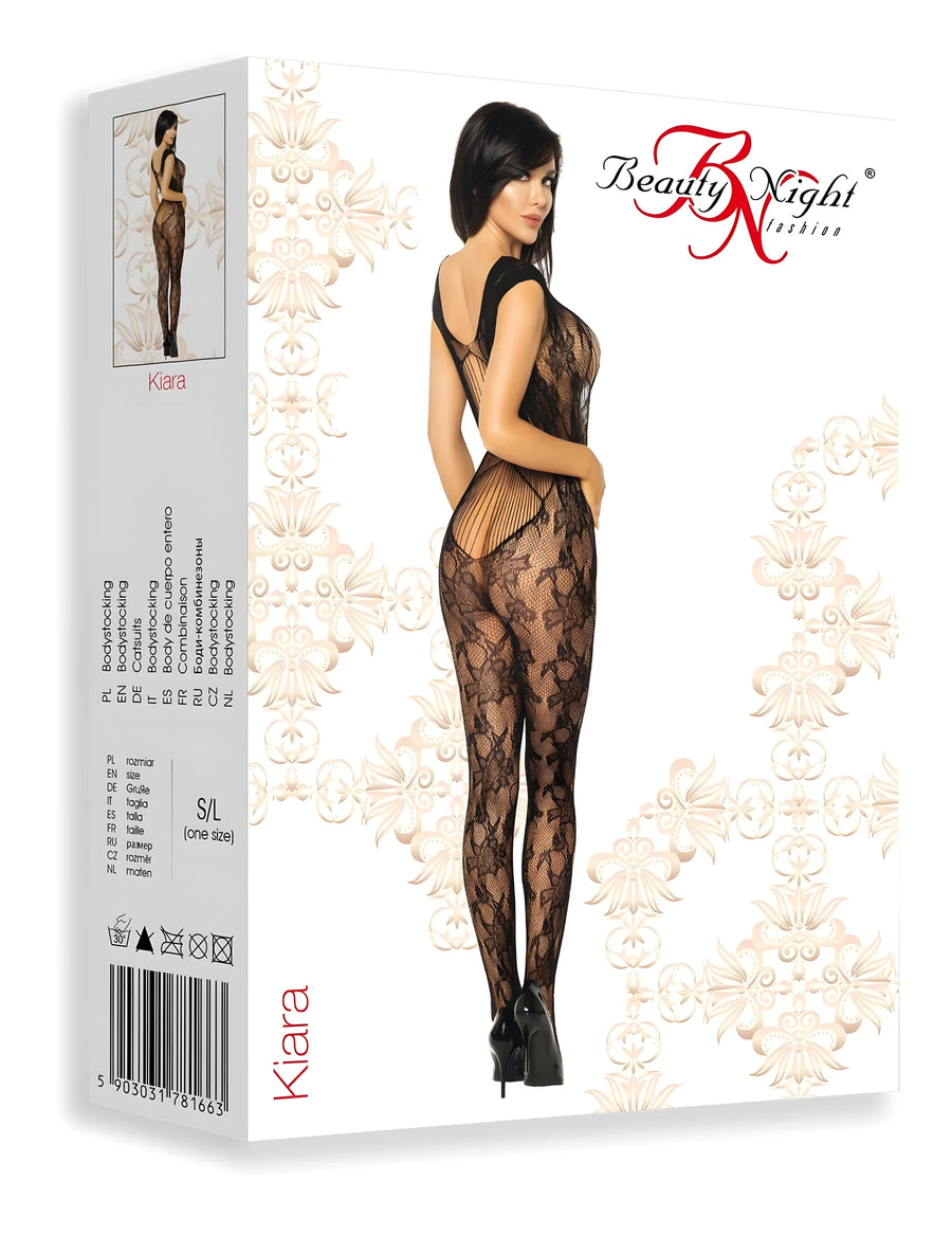 kiara-bodystocking-noir | Voyage Sensuel