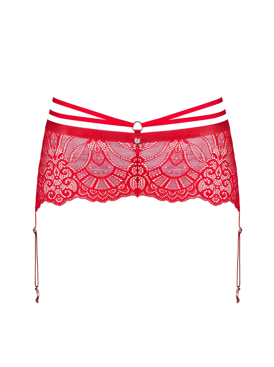 loventy-porte-jarretelles-rouge | Voyage Sensuel