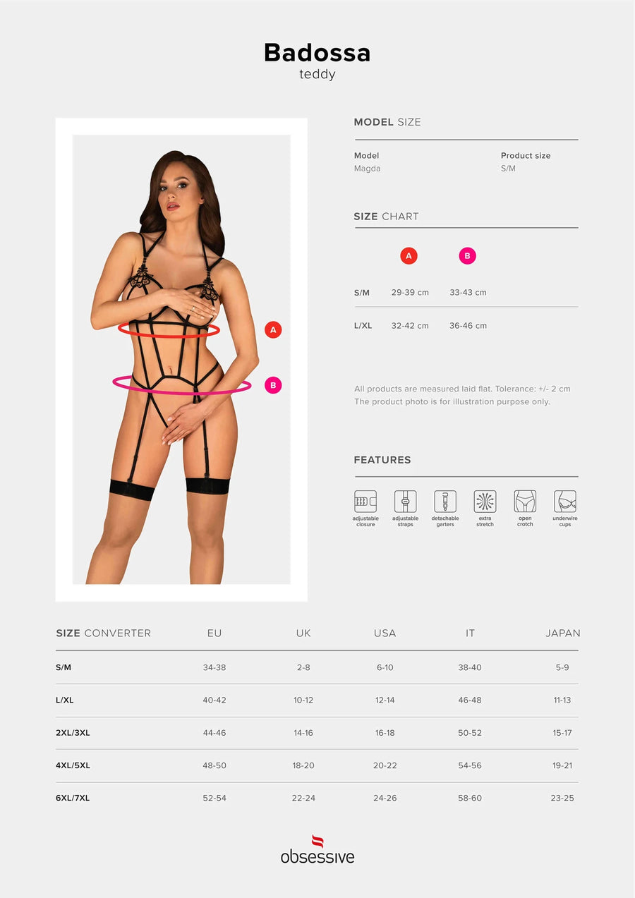 badossa-body-ouvert-noir | Voyage Sensuel