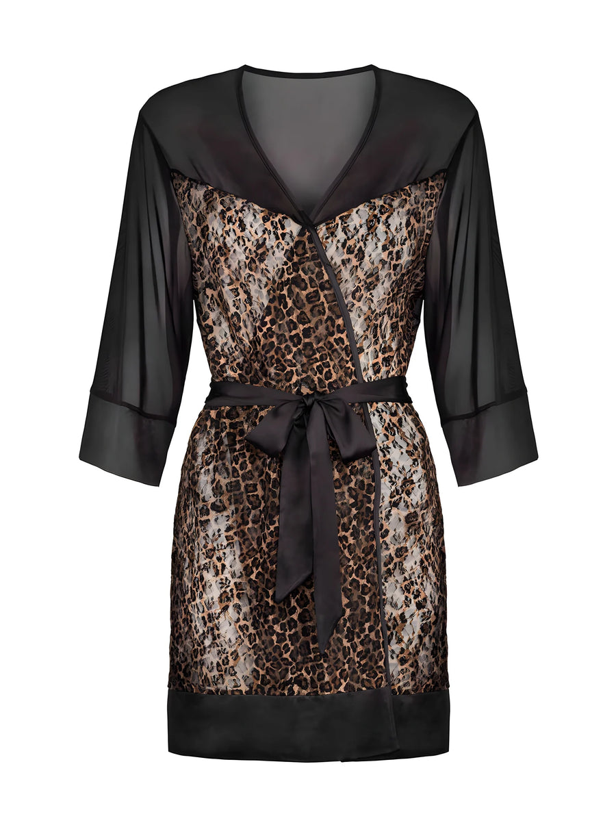 allunes-peignoir-noir | Voyage Sensuel
