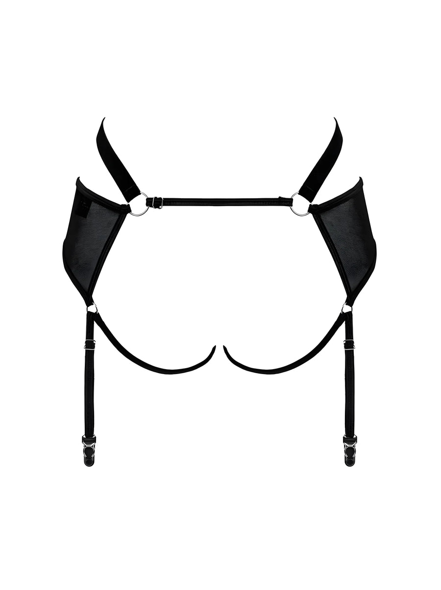 allunes-porte-jarretelles-noir | Voyage Sensuel
