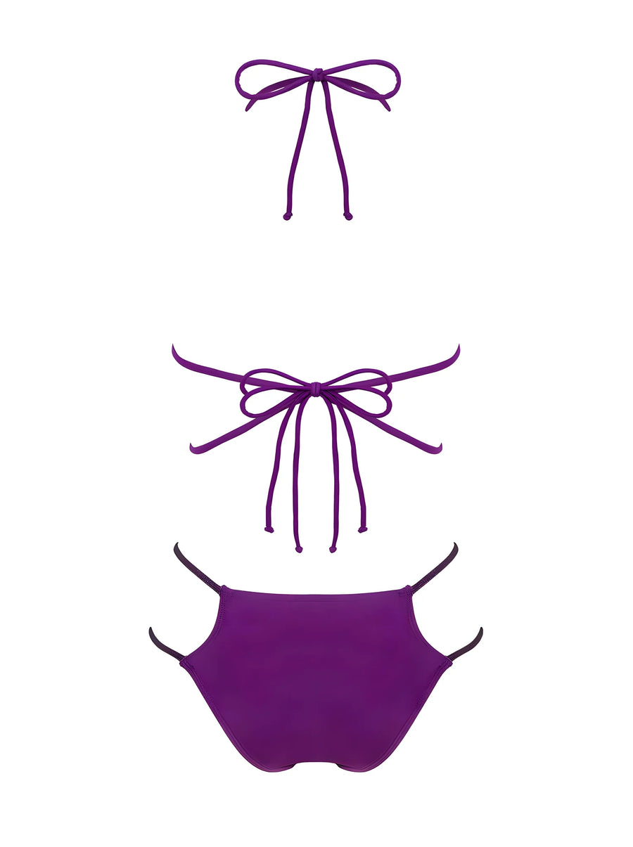 maillot-de-bain-2-pcs-balitta-violet | Voyage Sensuel