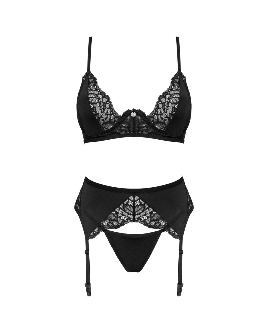 bellastia-ensemble-3-pieces-noir | Voyage Sensuel