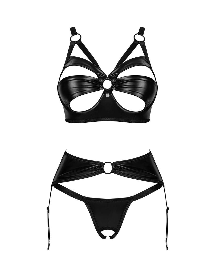 armares-ensemble-3-pieces-ouvert-noir | Voyage Sensuel