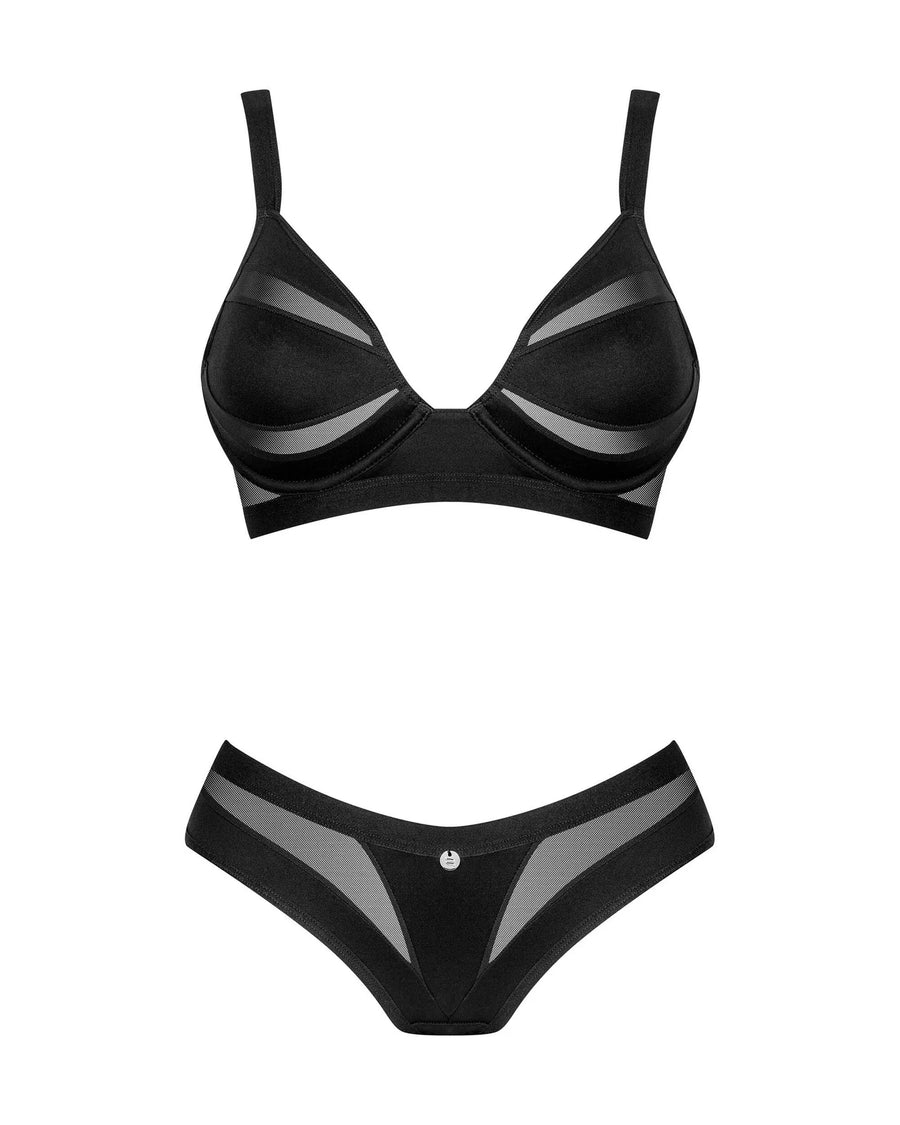 chic-amoria-ensemble-2-pieces-noir | Voyage Sensuel