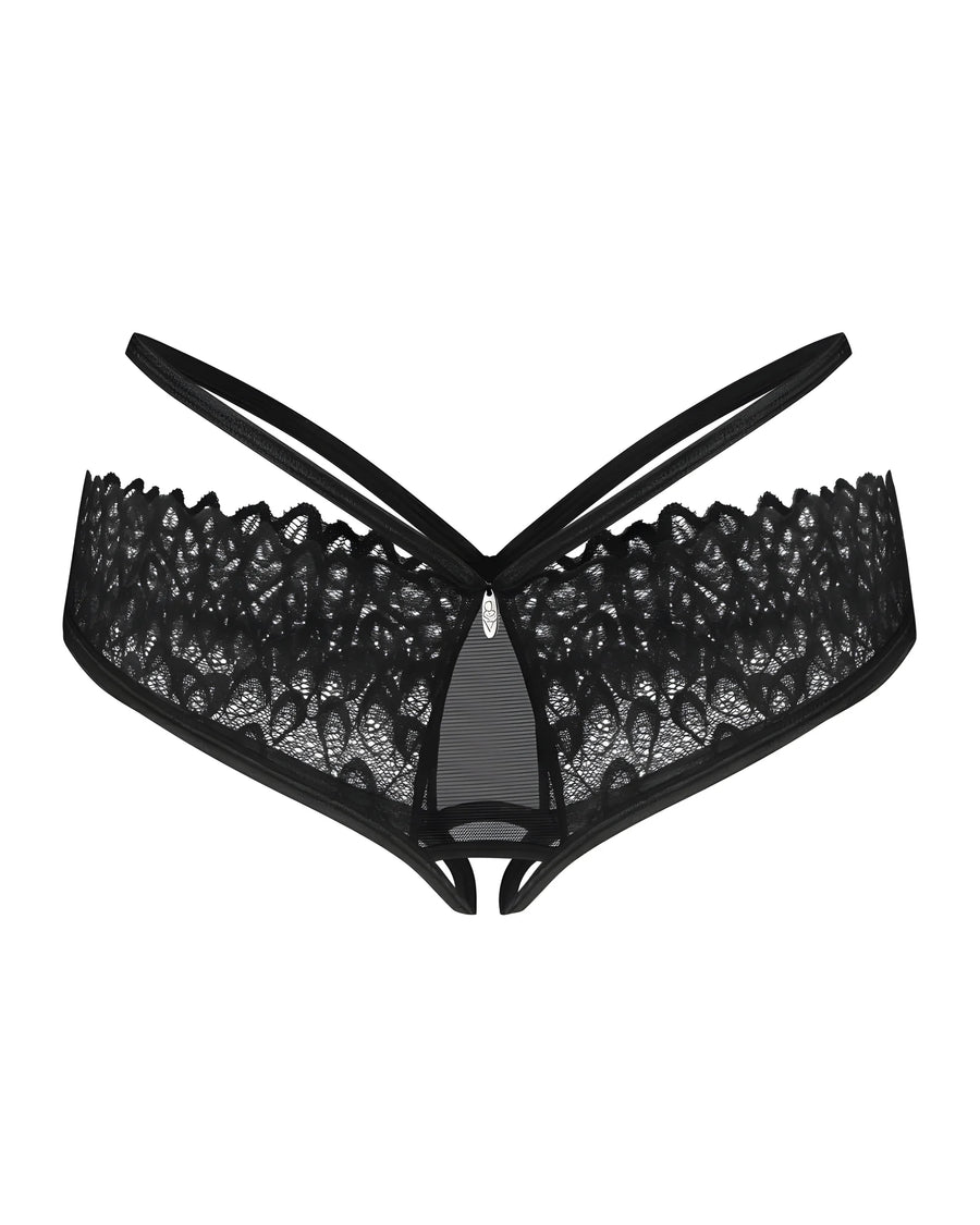 donarella-culotte-ouverte-noire-np | Voyage Sensuel