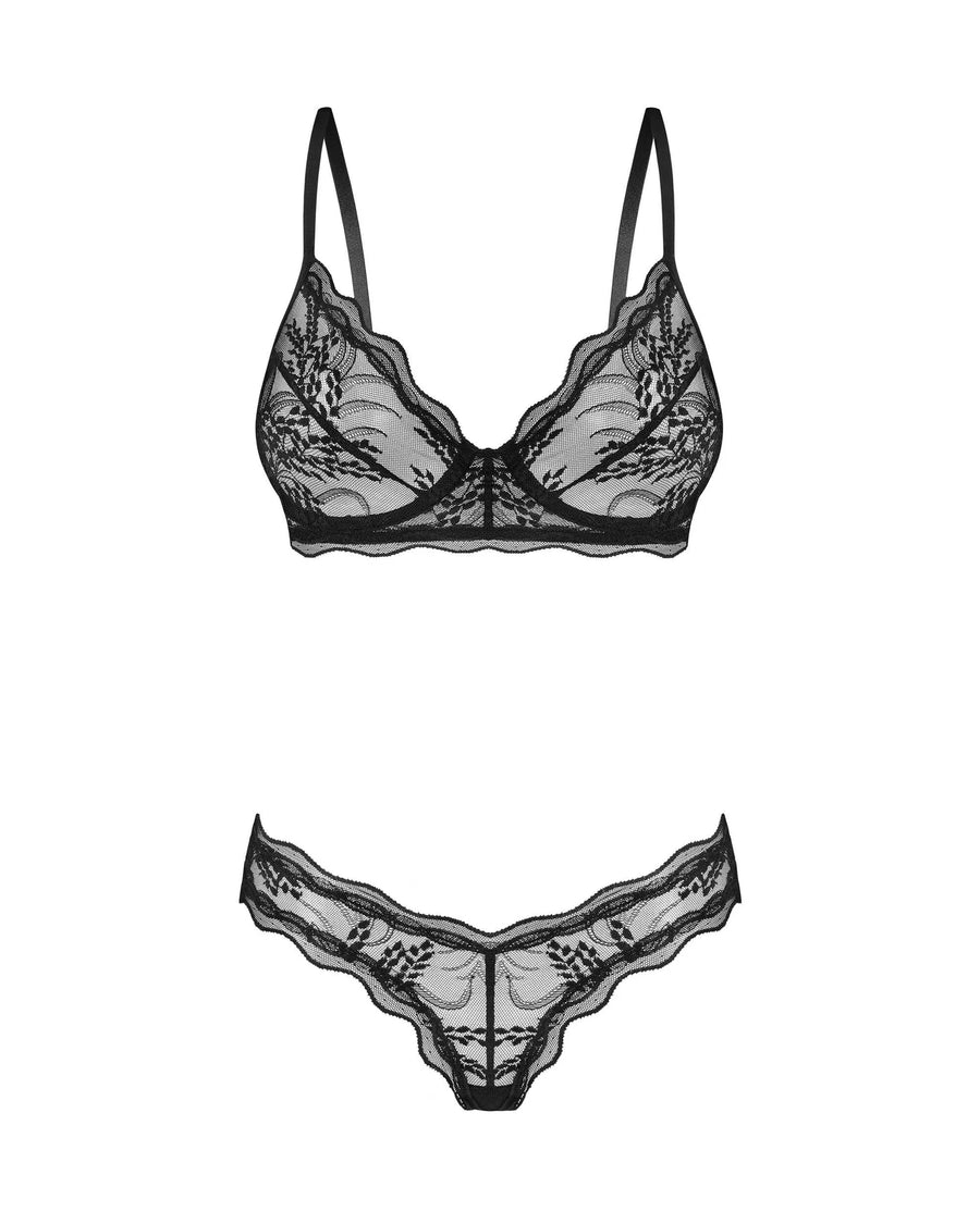 perisia-ensemble-2-pieces-noir | Voyage Sensuel