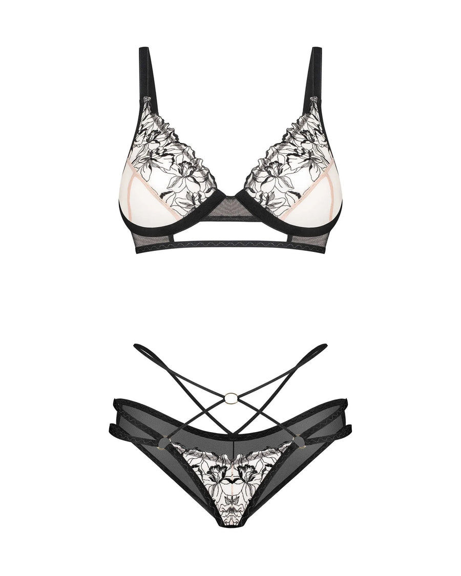 vila-blanes-ensemble-2-pieces-noir | Voyage Sensuel