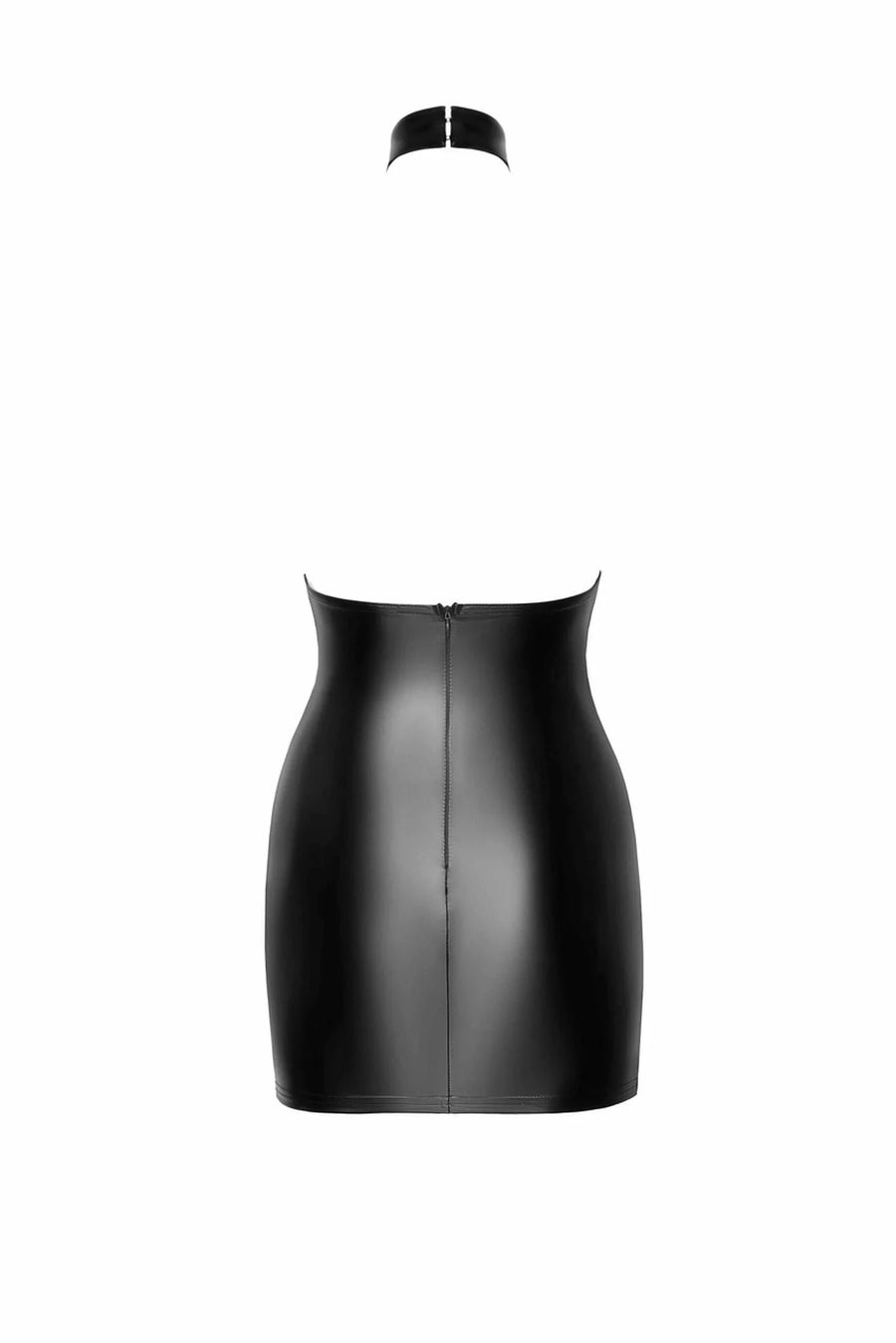 f311-eros-mini-robe-dos-nu-en-maille-floquee-et-wetlook | Voyage Sensuel