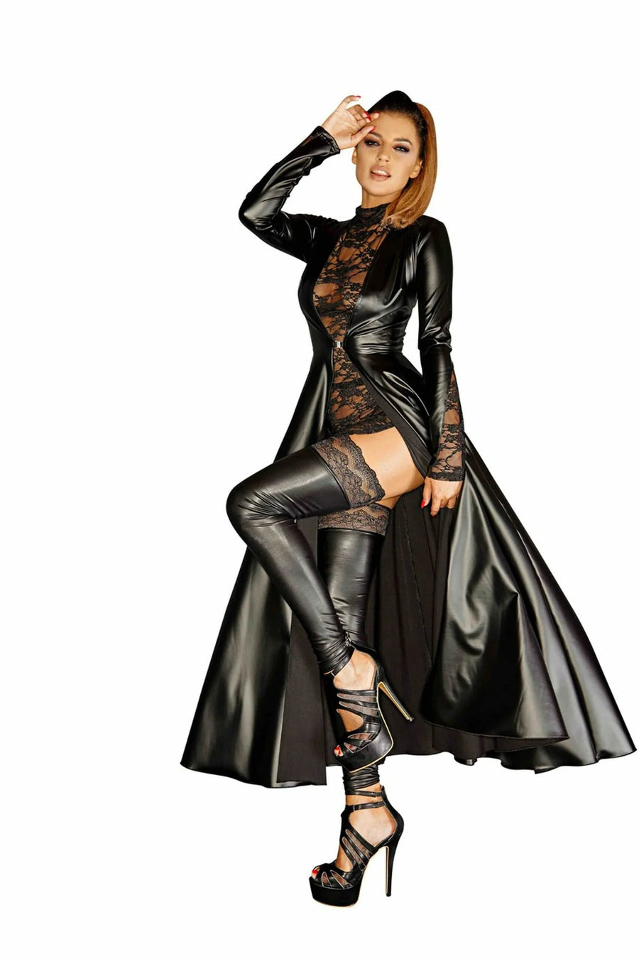 f128c-manteau-en-powerwetlook | Voyage Sensuel