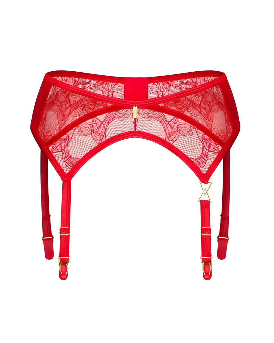 aliosa-porte-jarretelles-rouge | Voyage Sensuel