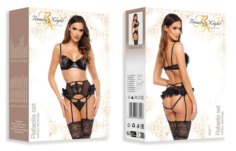 rafaella-ensemble-wetlook-noir | Voyage Sensuel