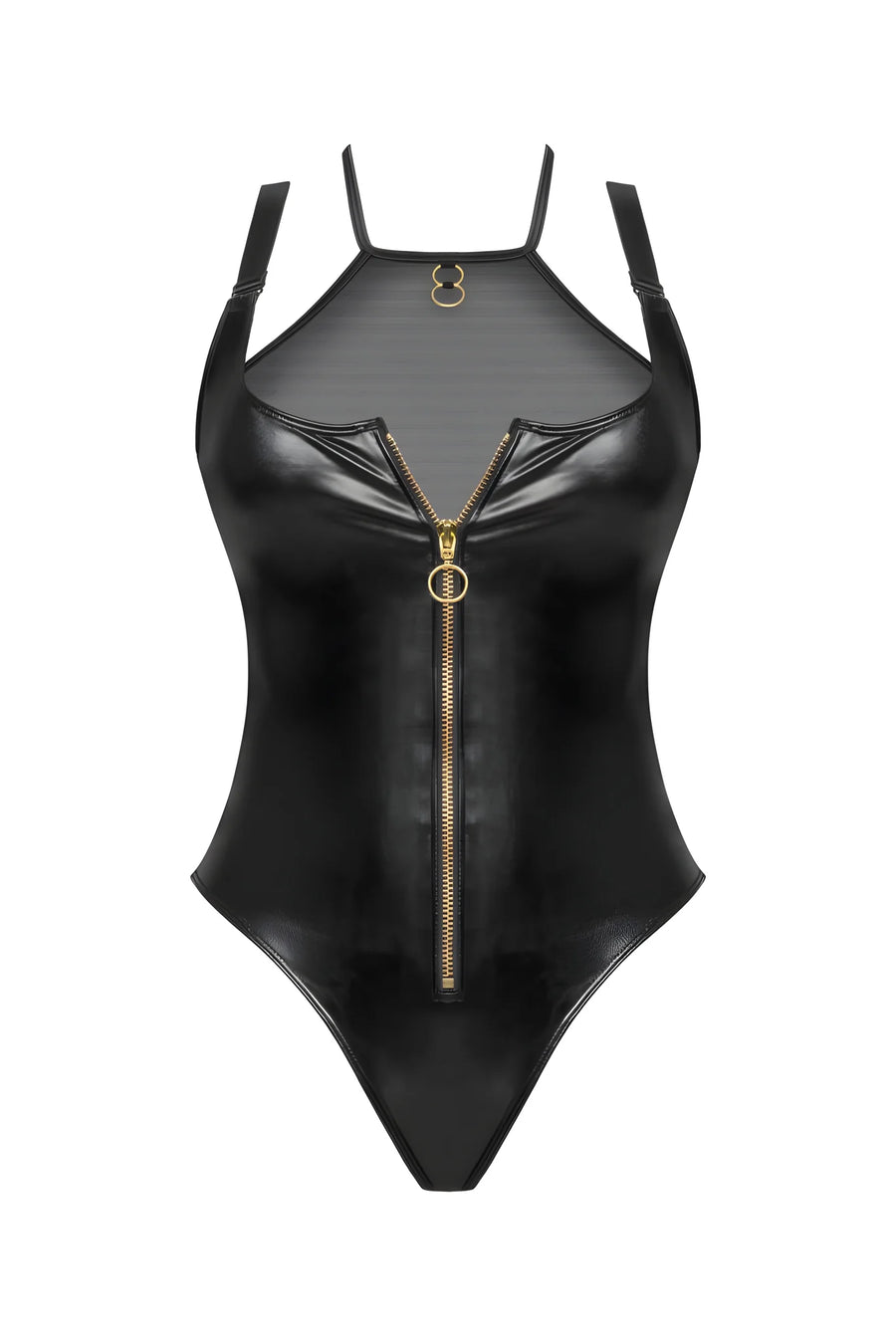 roxana-body-wetlook-noir | Voyage Sensuel
