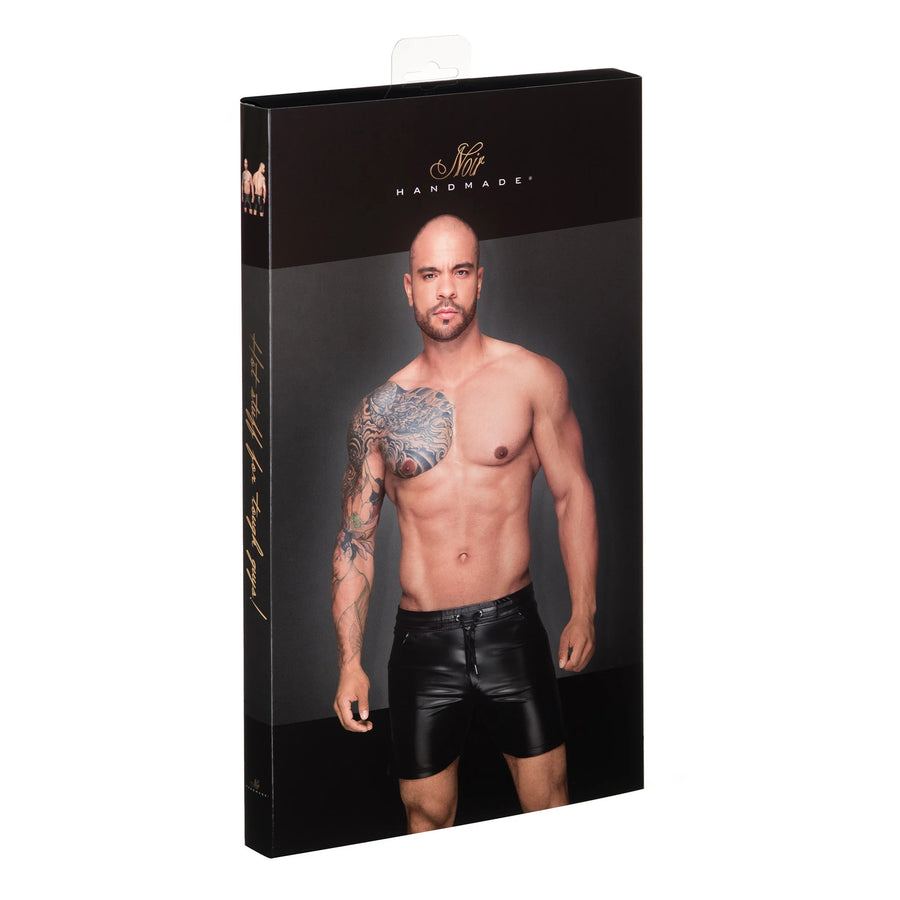 h061-short-powerwetlook-mi-court | Voyage Sensuel
