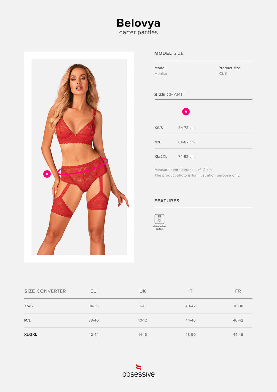 Belovya Culotte jarretière | Voyage Sensuel