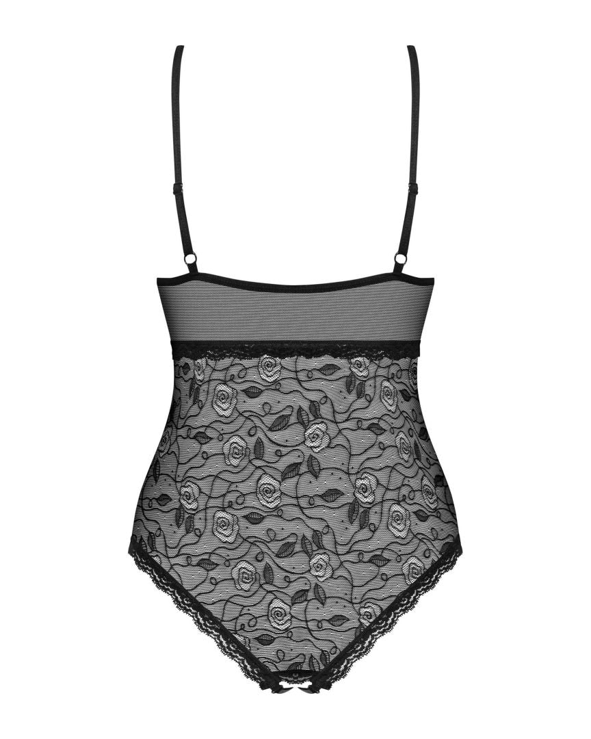 Victoria - Body dentelle sensuel noir | Voyage Sensuel