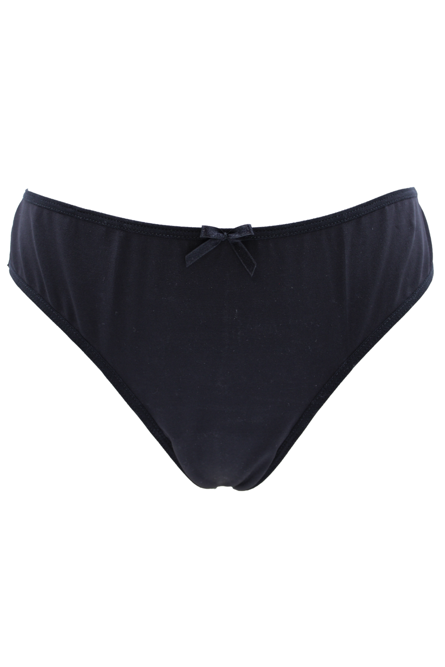 Culotte noire en dentelle avec nœud en satin – Be Lily Panties | Voyage Sensuel