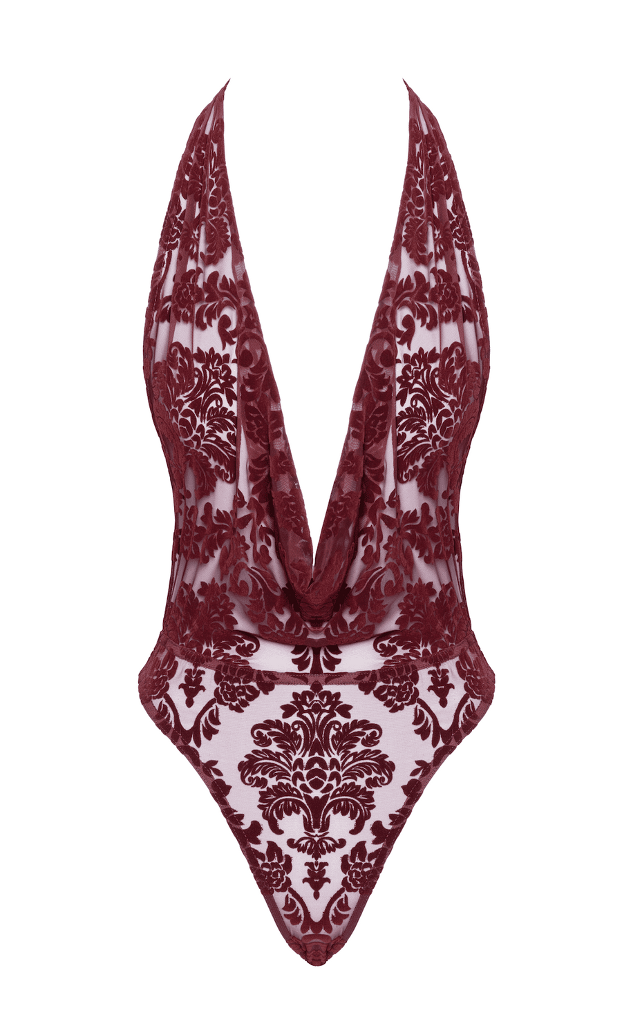 Body ouvert – Vert – Noir | Voyage Sensuel