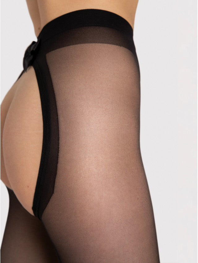 Cute Dream Collants ouverts 20 DEN - Noir | Voyage Sensuel