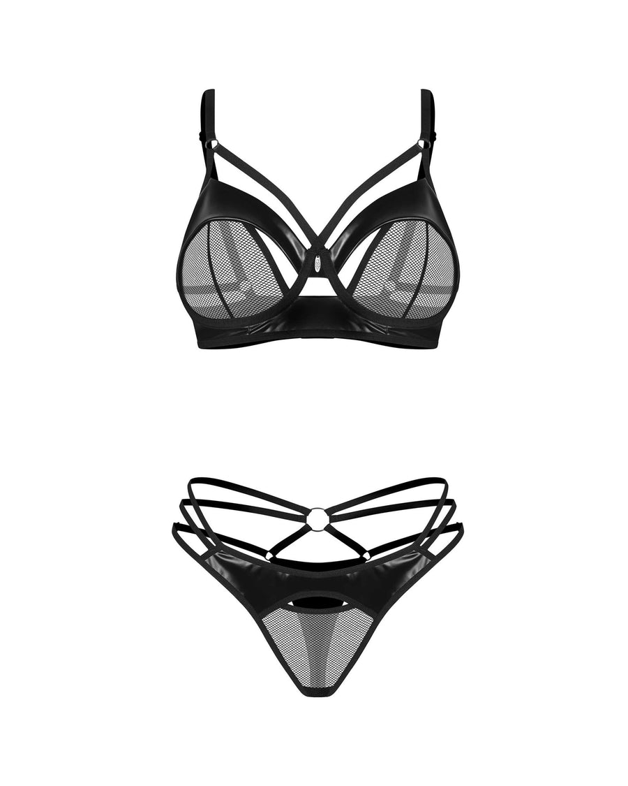 Dominna ensemble 2 pièces - Noir | Voyage Sensuel