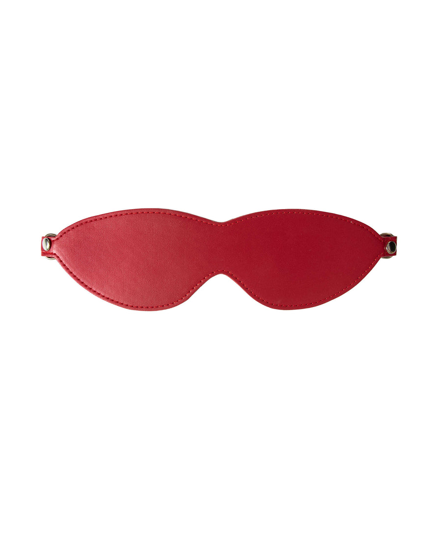 Masque à fermeture réglable – Rouge – Inferro – Obsessive – vue 1 | Voyage Sensuel