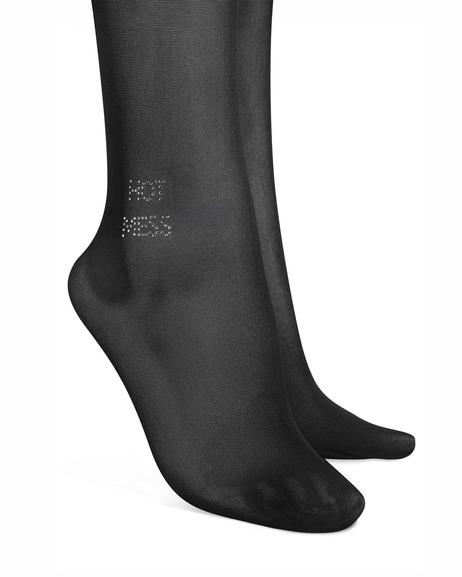Norless MESS Collants ouverts noir | Voyage Sensuel