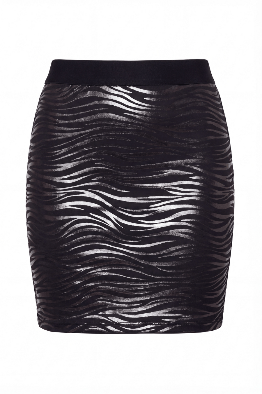Jupe longue noire imprimé zébré Emma – Be lily Mode | Voyage Sensuel