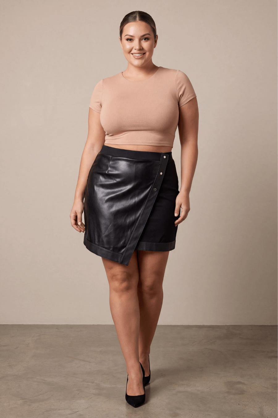 Jupe courte noire Mia – Be lily Mode | Voyage Sensuel