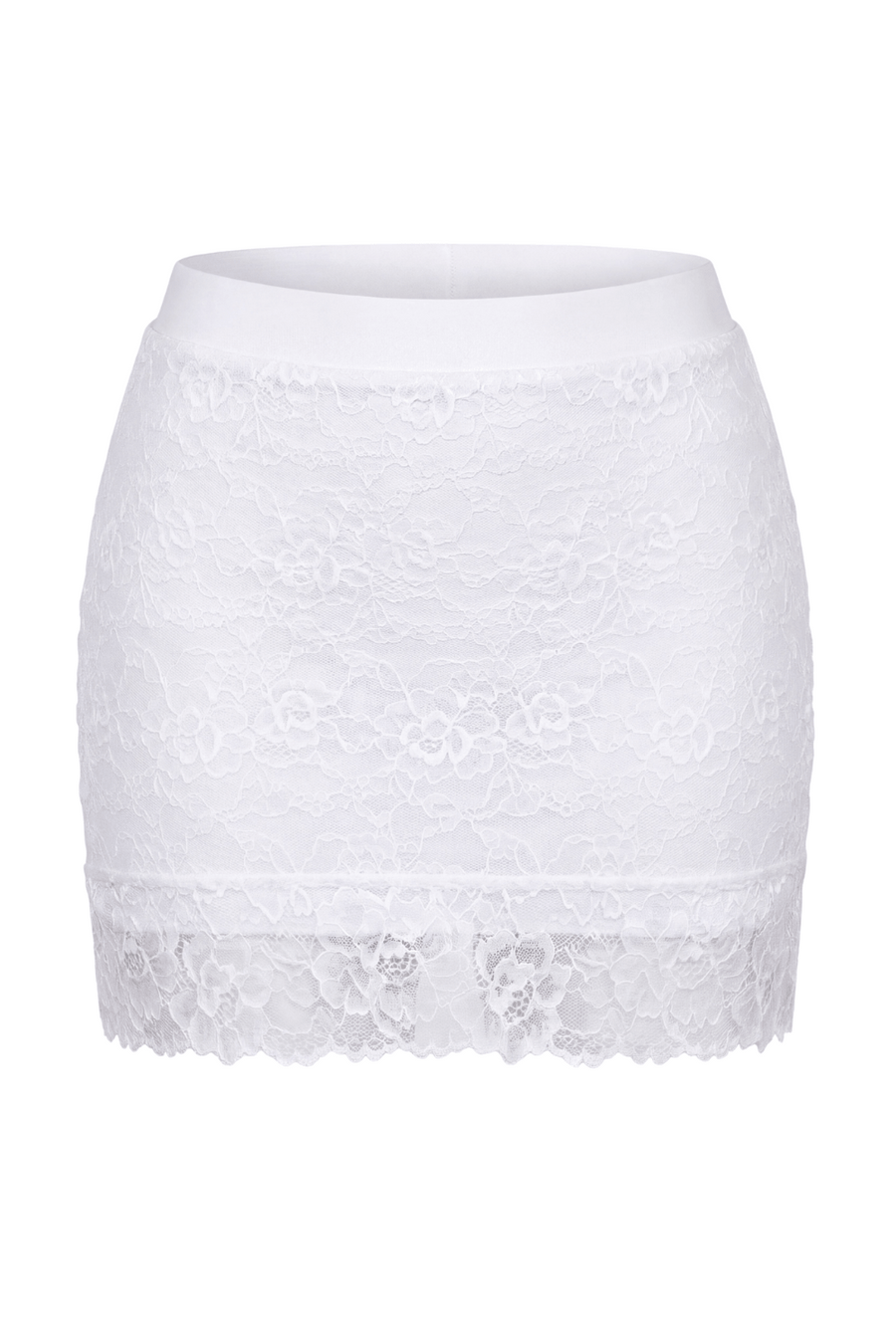 Jupe courte blanche Camélia – Be lily Mode | Voyage Sensuel