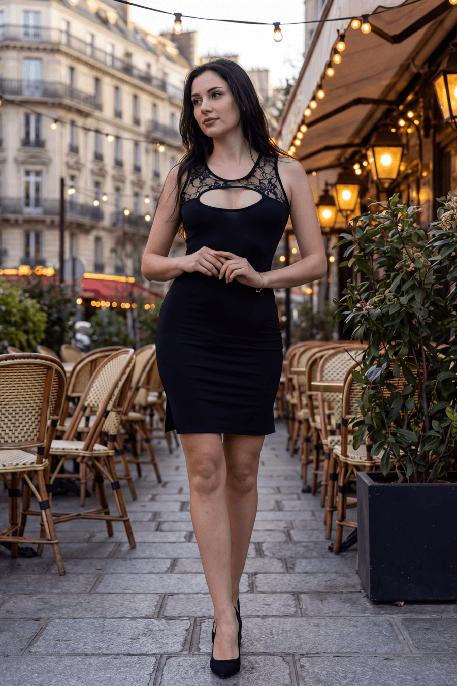 Robe noire Lora – Be lily Mode | Voyage Sensuel