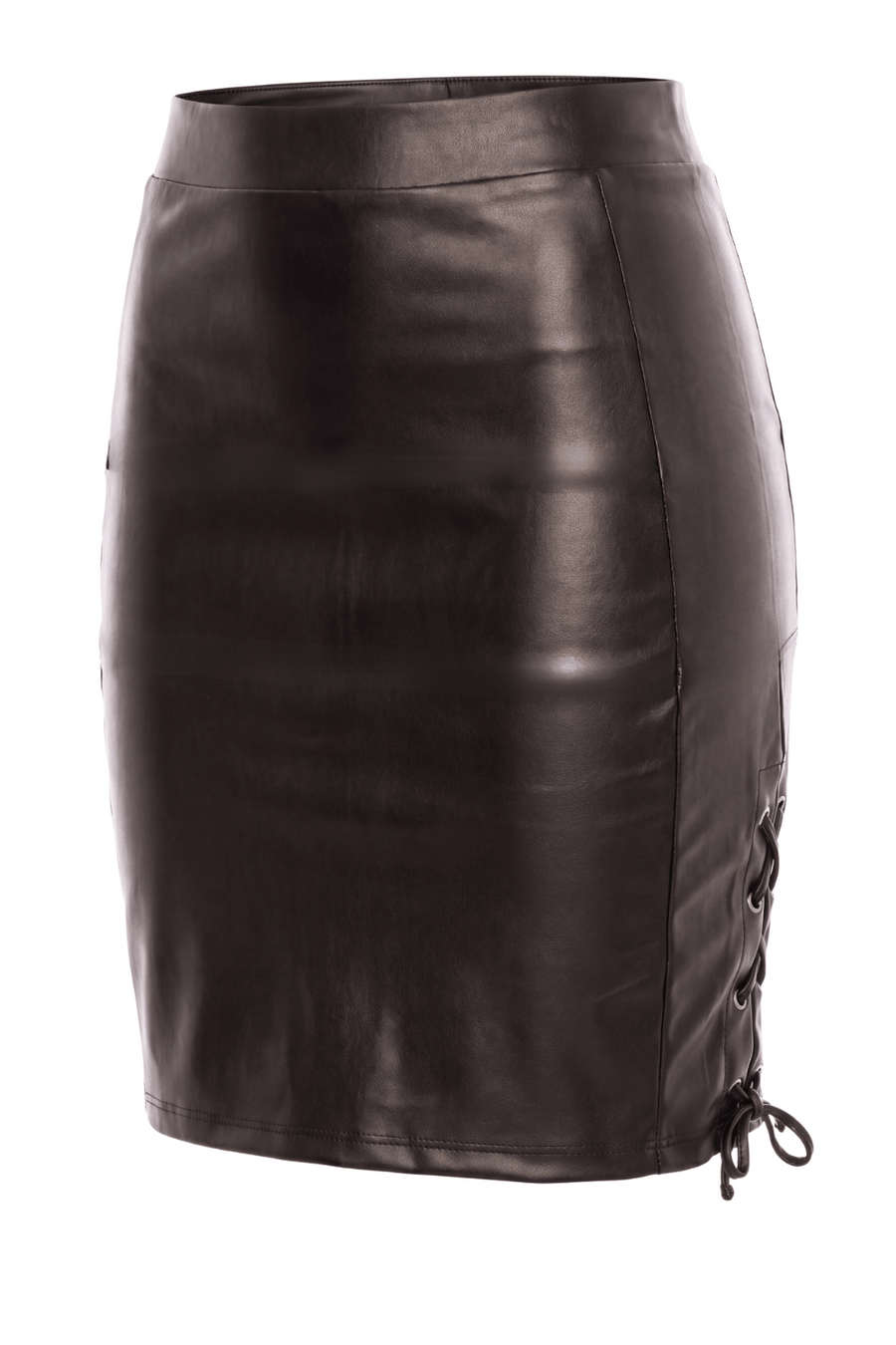 Jupe longue simili cuir noir Paloma – Be lily Mode | Voyage Sensuel