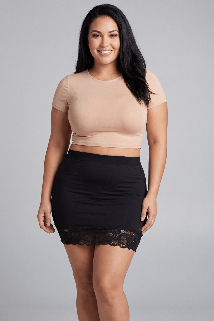 Jupe courte noire Marina – Be lily Mode | Voyage Sensuel