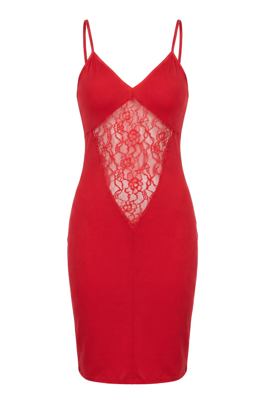 Robe décollectée rouge Emilia – Be lily Mode | Voyage Sensuel
