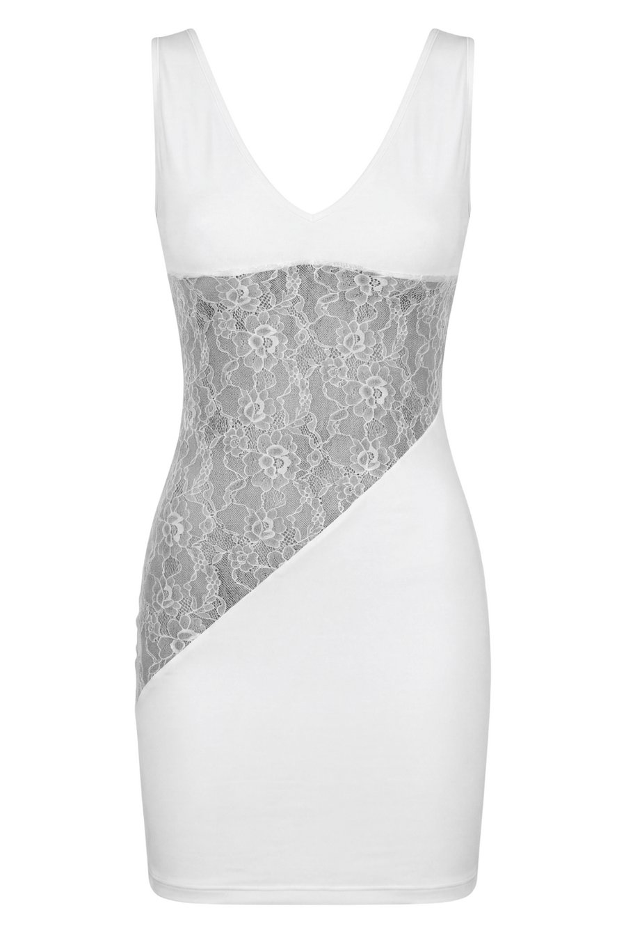 Robe blanche large décollectée Olivia – Be lily Mode | Voyage Sensuel