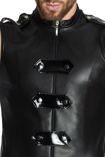 Veste STRONGER Clipped – Wetlook Épaulettes Dorées - 4 | Voyage Sensuel