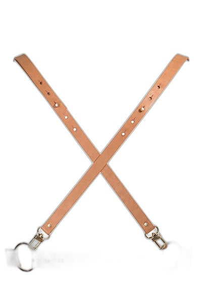 Harnais X Marron Maze – Accessoire de Séduction - 1 | Voyage Sensuel