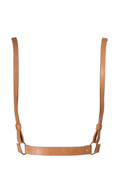 Harnais X Marron Maze – Accessoire de Séduction - 5 | Voyage Sensuel