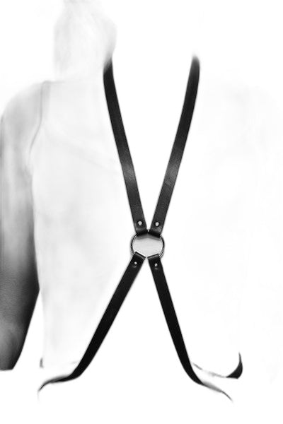 Harnais 8 Marron Maze — Accessoire Séduction & Mode - 3 | Voyage Sensuel