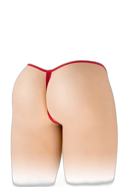 String Ouvert Danuta Rouge - Fashion Secret - 3 | Voyage Sensuel