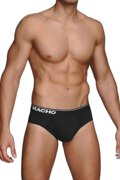 Slip MC088 Noir - Séduction et Confort Macho - 1 | Voyage Sensuel