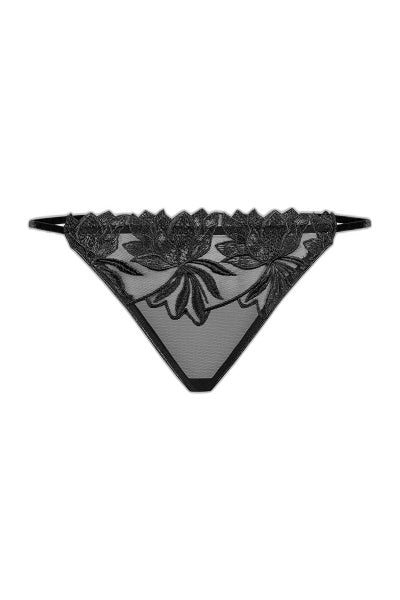 Slip échancré tulle et broderies — Séduction au quotidien - 2 | Voyage Sensuel