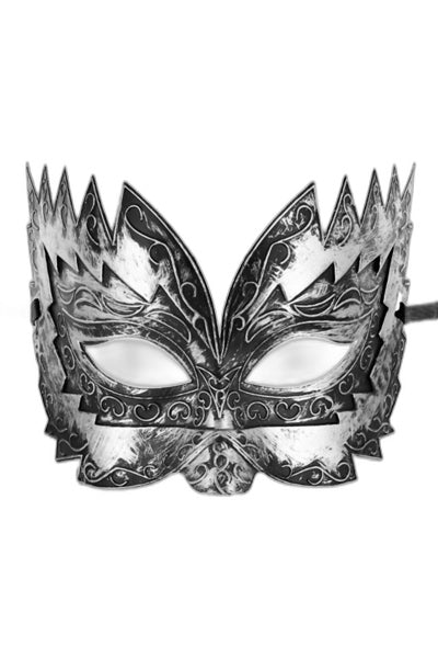 Masque Don Giovanni argenté — Mystère et séduction - 1 | Voyage Sensuel